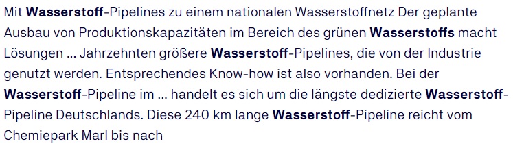 wasserstoff-pipelines